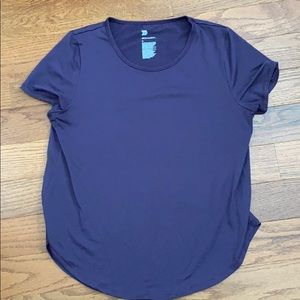 All in motion purple tee